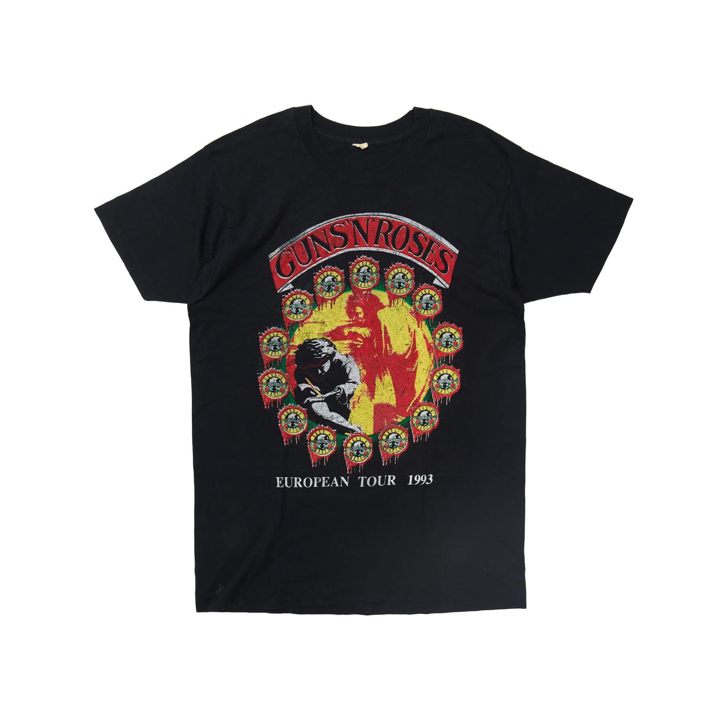 GUNS N'ROSES EUROPEAN TOUR 1993 Tシャツ