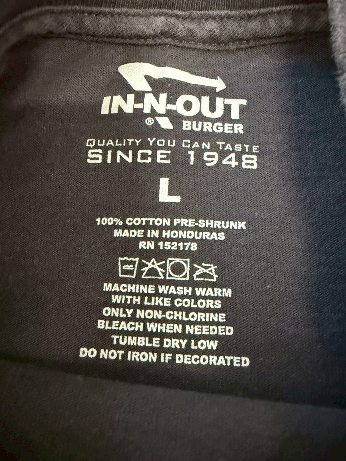 【Vintage】IN-N-OUT BURGER Tシャツ|Texas限定デザイン