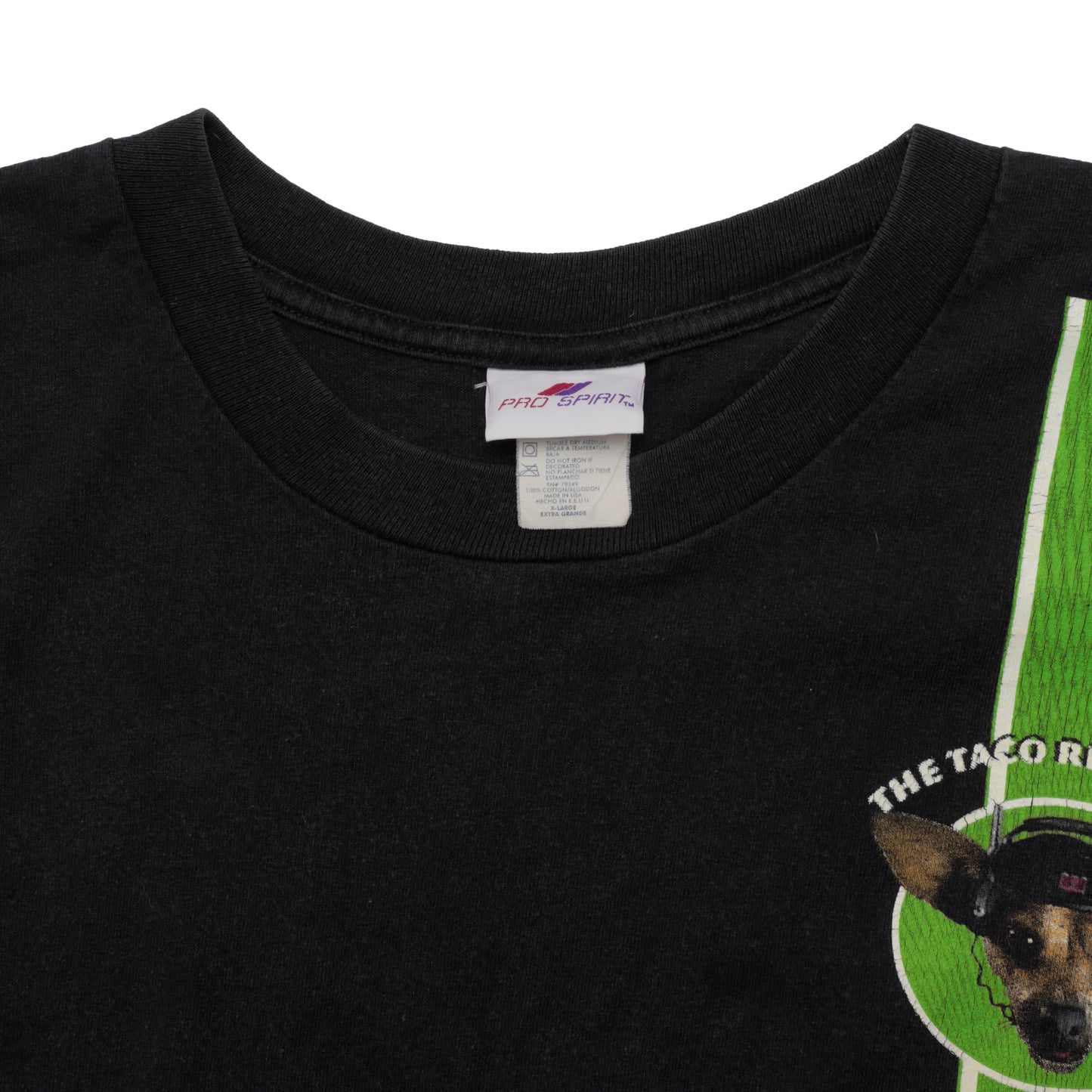 【Vintage】90s TACO BELL プリントTシャツ 「タコベルドッグ」