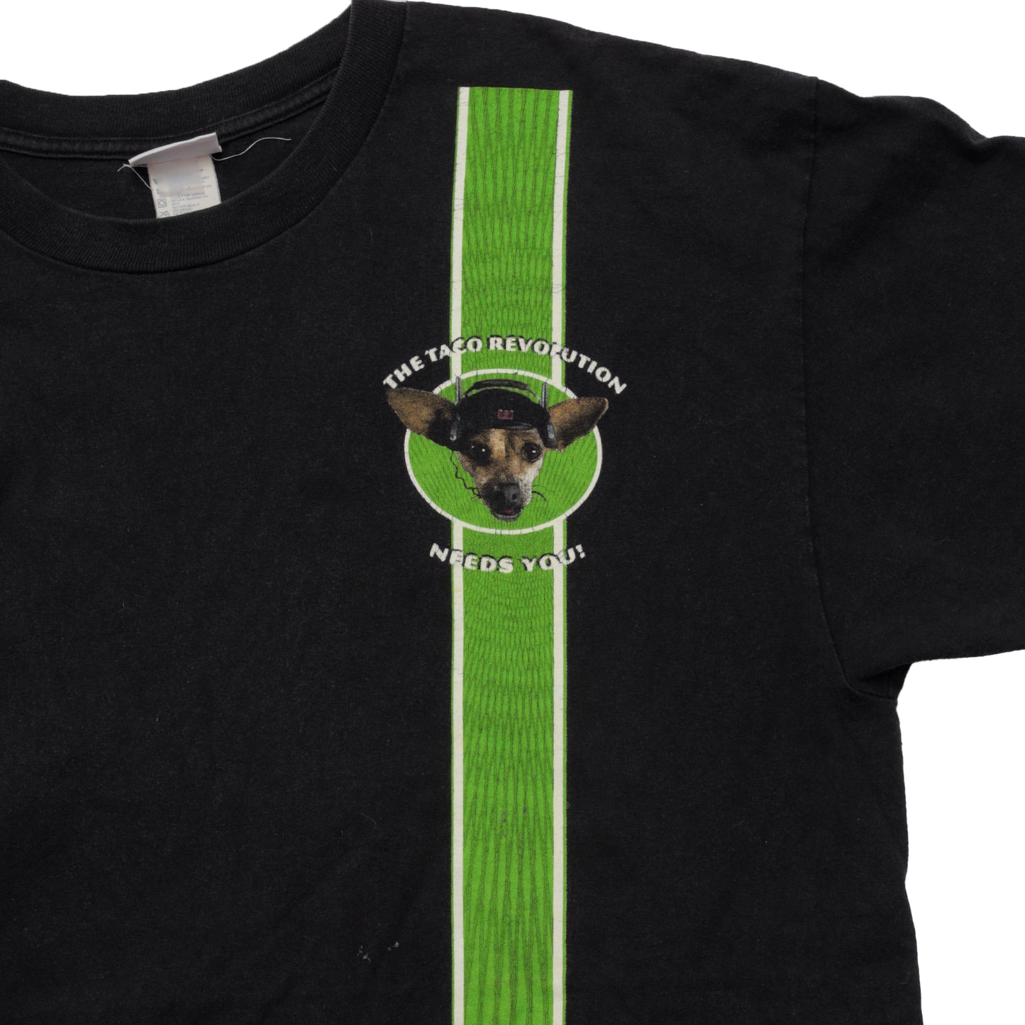【Vintage】90s TACO BELL プリントTシャツ 「タコベルドッグ」