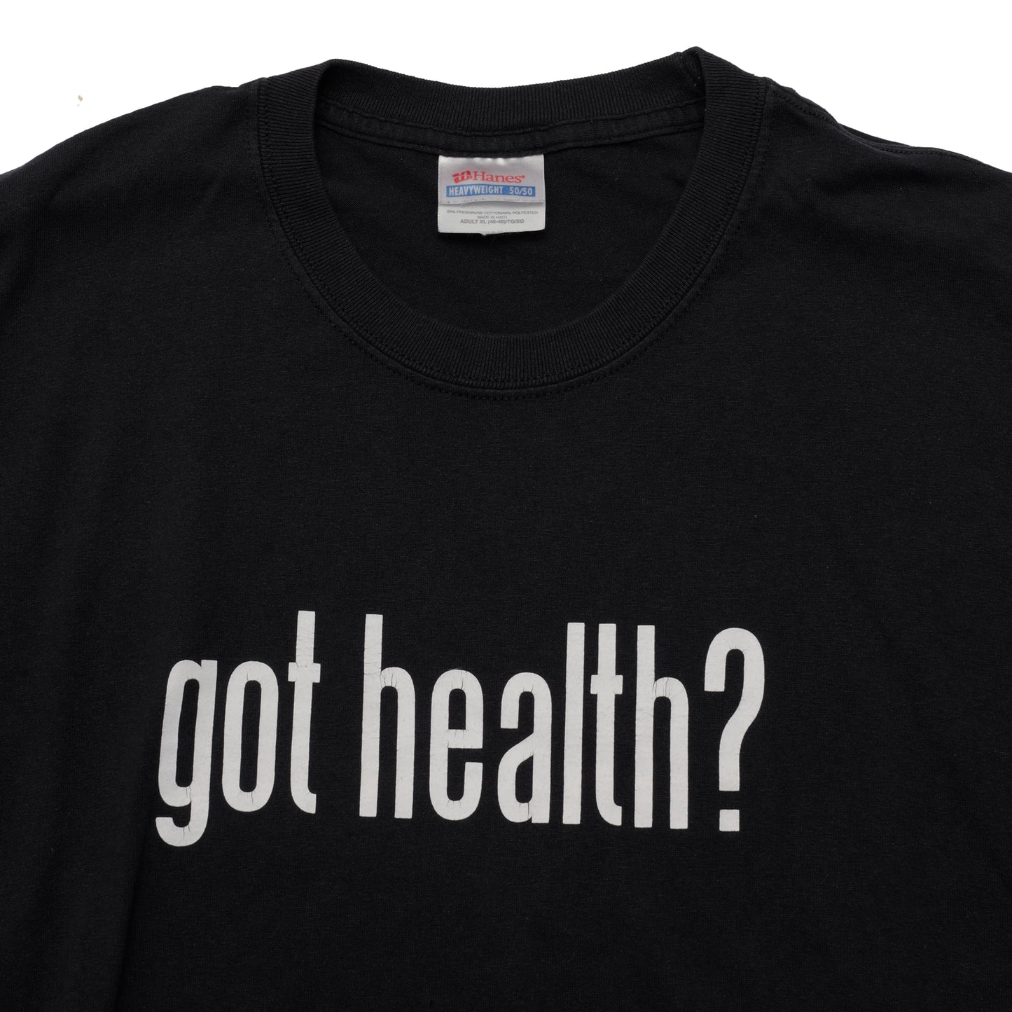 【Vintage】Hanes「got health?」Tシャツ|Liberty Mutual