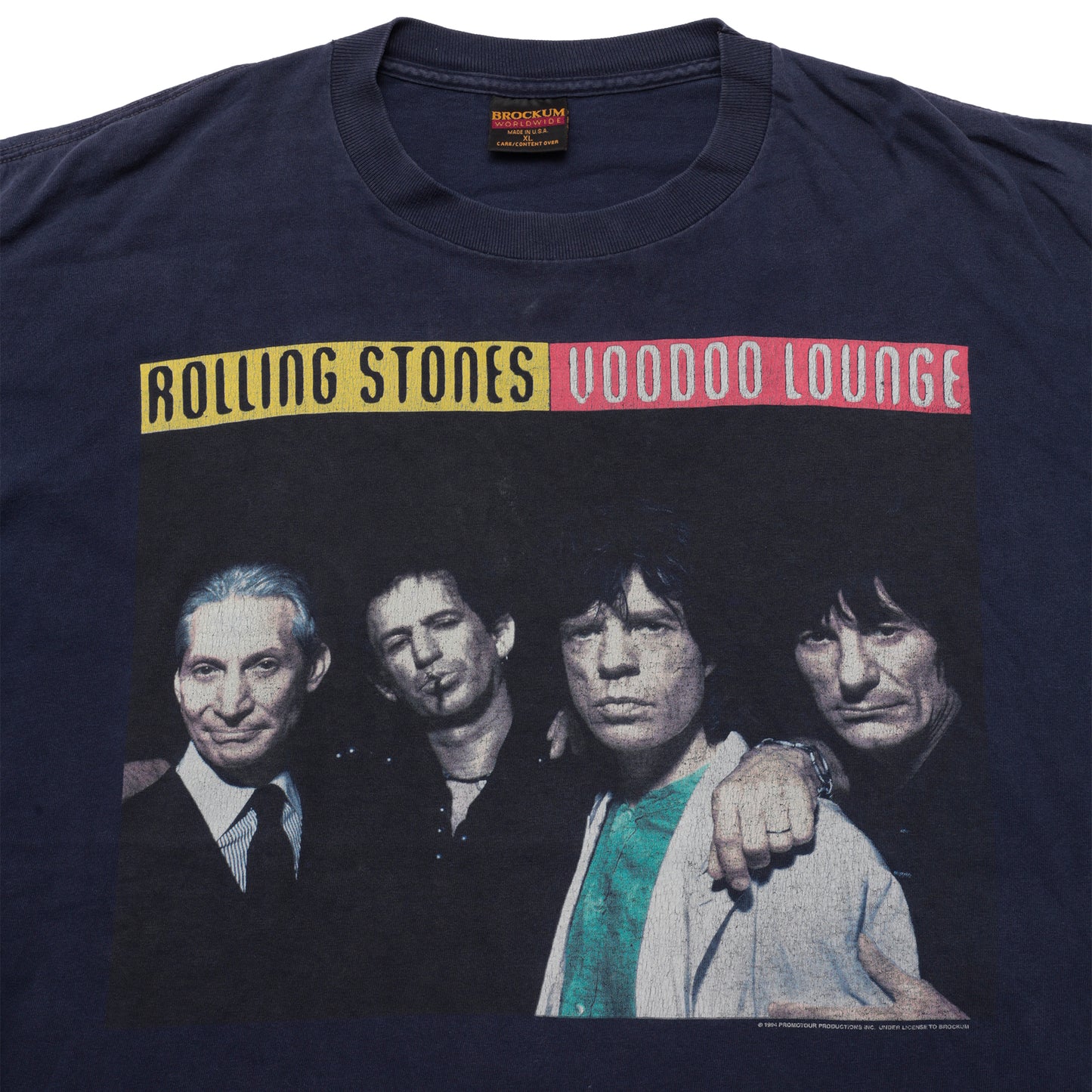 【ヴィンテージ】94-95年製 The Rolling Stones 『VOODOO LOUNGE』 ツアーTシャツ