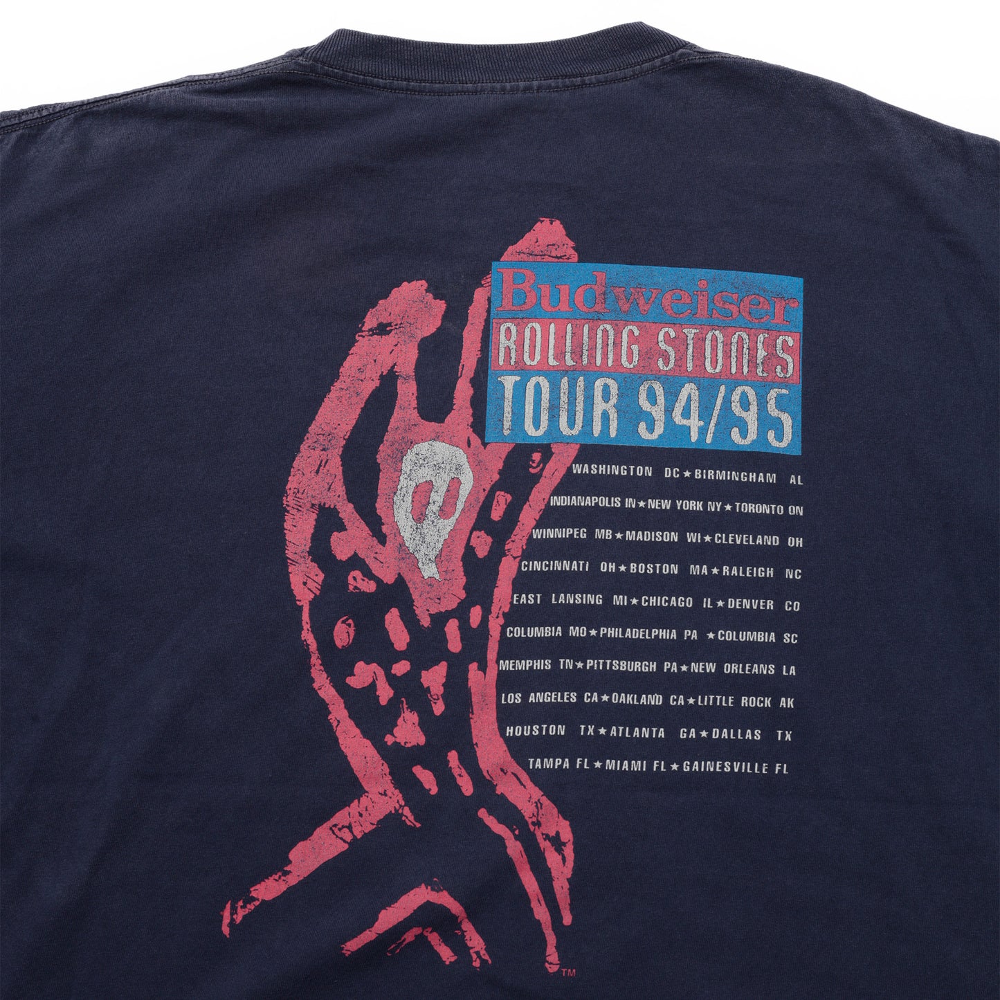 【ヴィンテージ】94-95年製 The Rolling Stones 『VOODOO LOUNGE』 ツアーTシャツ