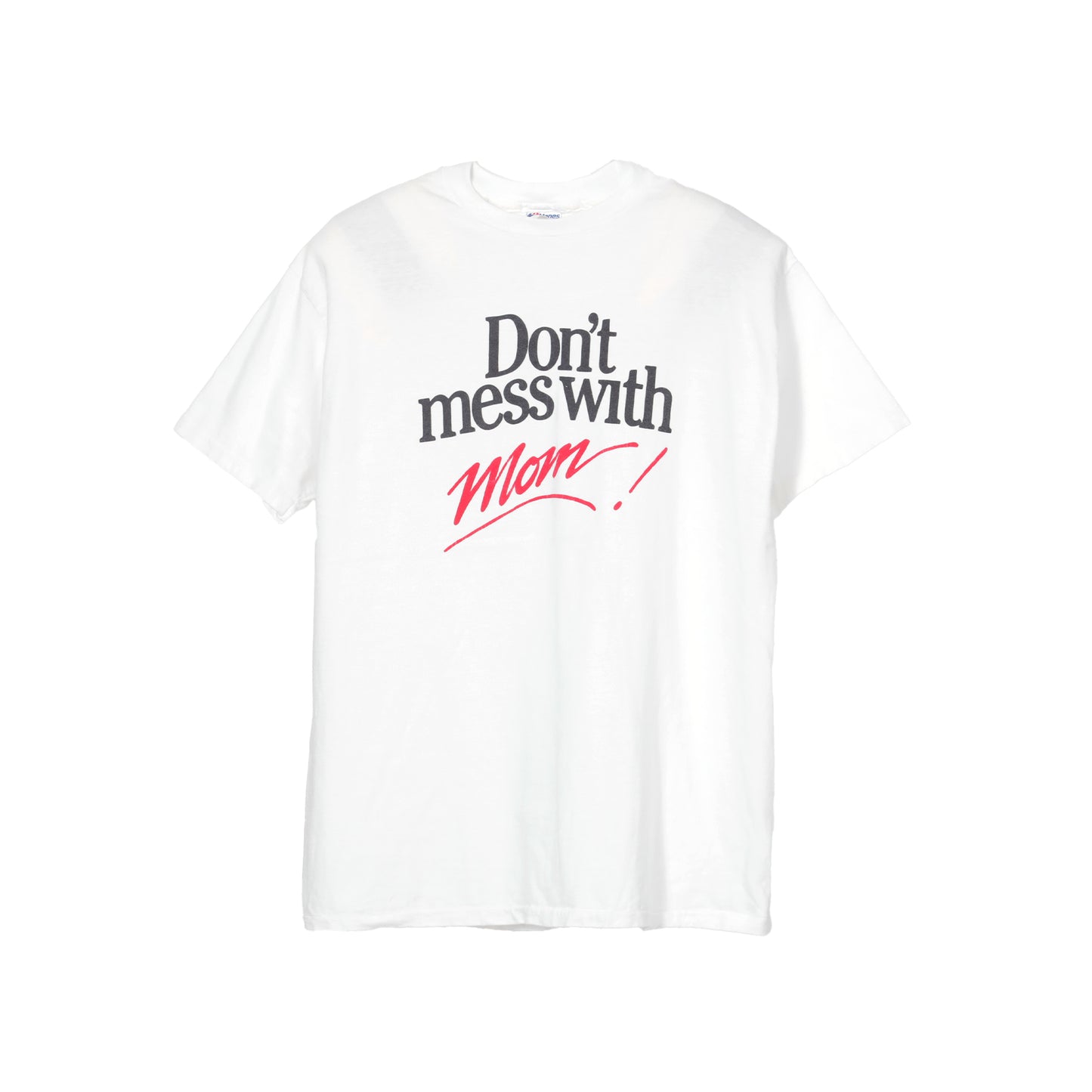 【ヴィンテージ】80s 「Don't mess with Mom!」Tシャツ