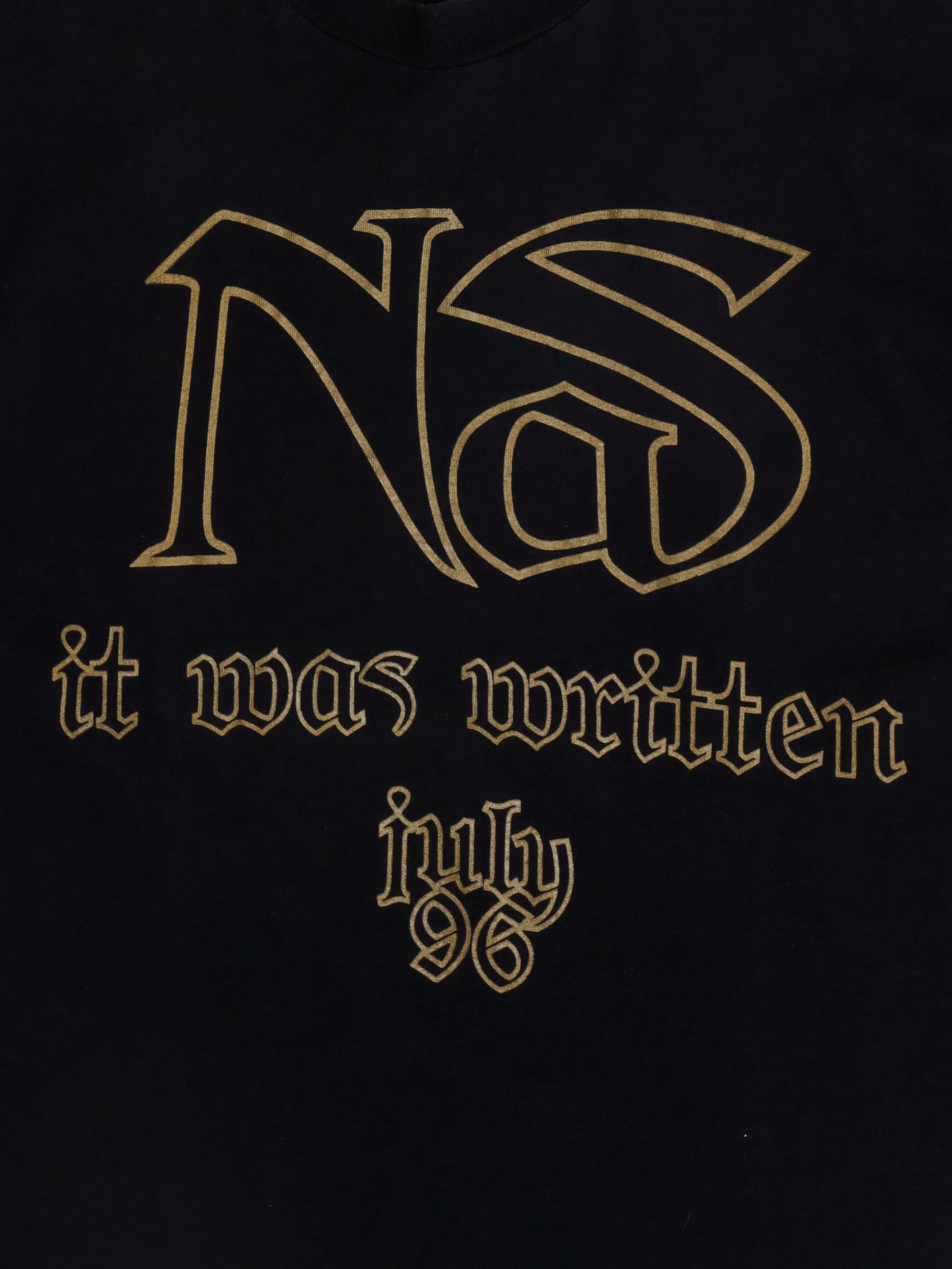 Nas it was mritten