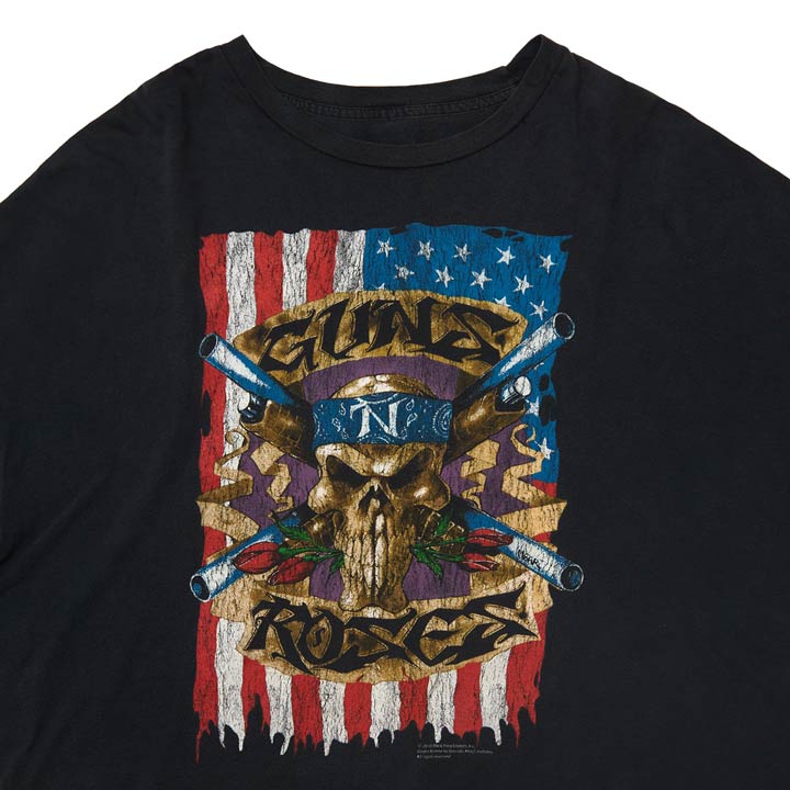 GUNS N'ROSES Whitne Houston black T-shirt
