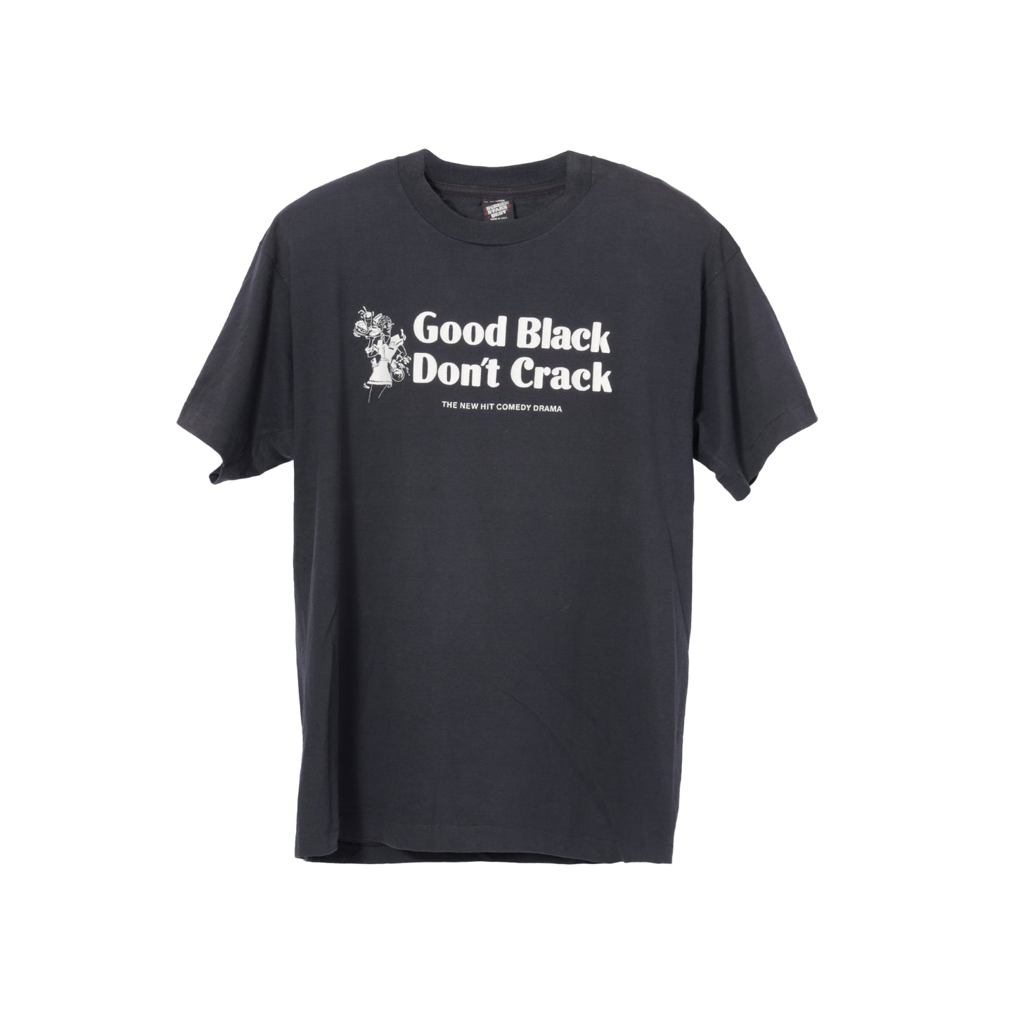 【Vintage】90s 「Good Black Don't Crack」Tシャツ