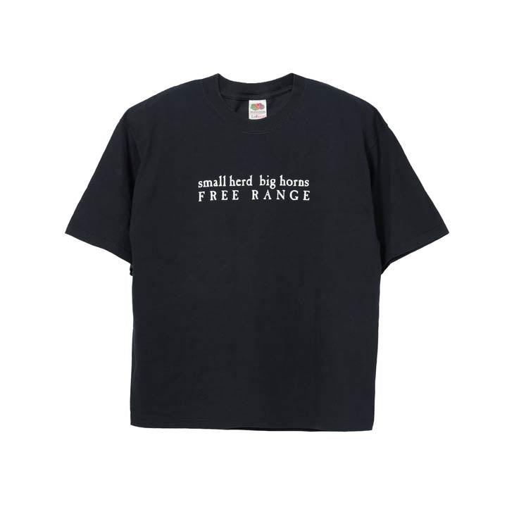 【ヴィンテージ】「small herd big horns」Tシャツ