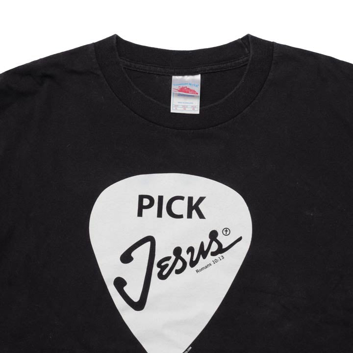 【メッセージTシャツ】「PICK Jesus」プリントTシャツ
