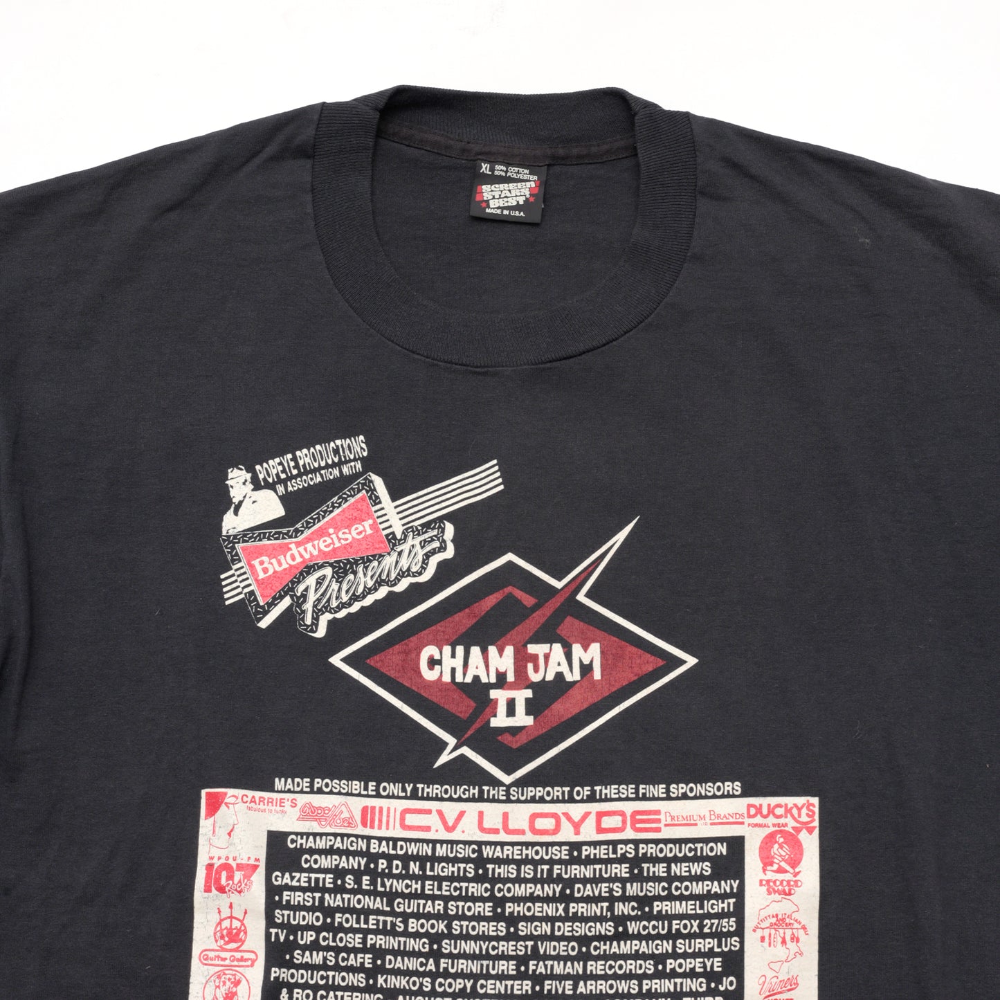 【Vintage】80s CHAM JAM II イベントTシャツ